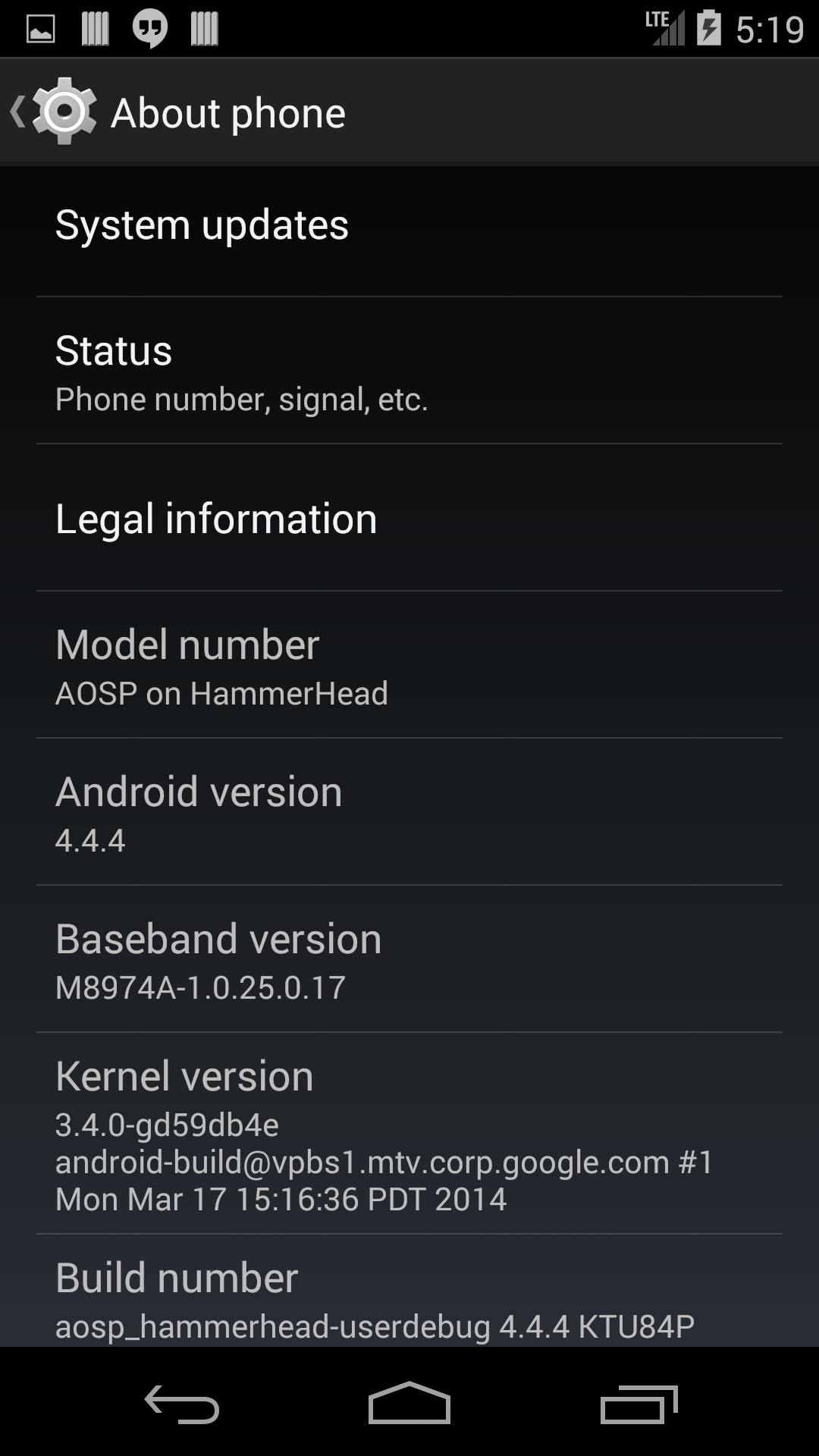 Fix Data Connection for Nexus 5 Hammerhead on Android 4.4.4 Kitkat ...